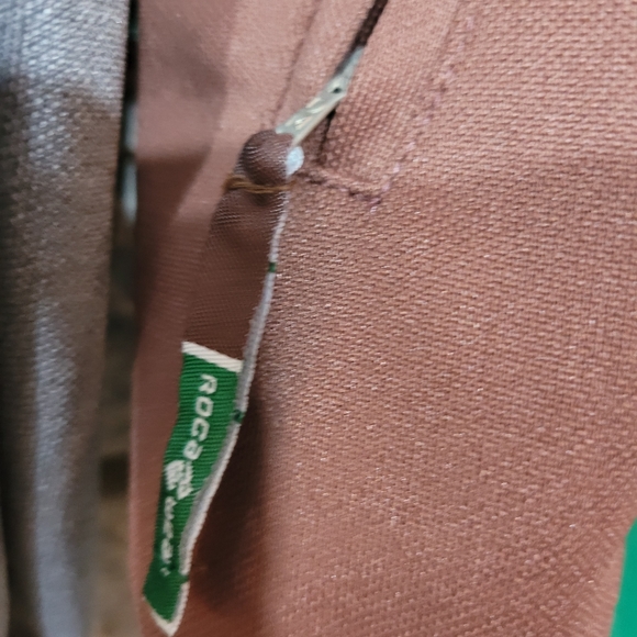 Chocolate and grey Rocawear Track jacket sm - Picture 3 of 11